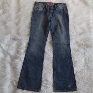 Tora Women Flair Blue Jeans Size 7 x 31 Demium